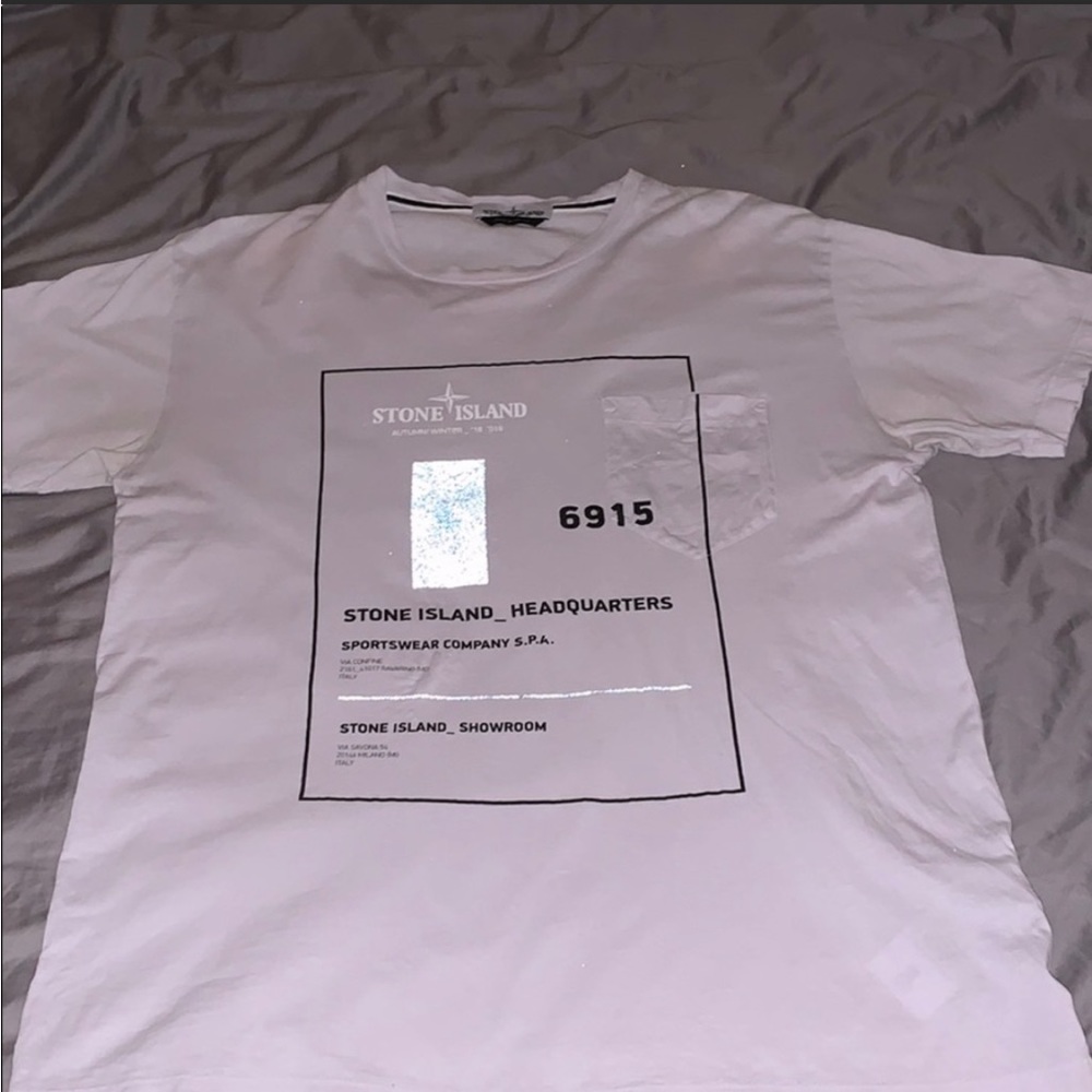 Stone Island Short-Sleeve Tee - Men’s Large
